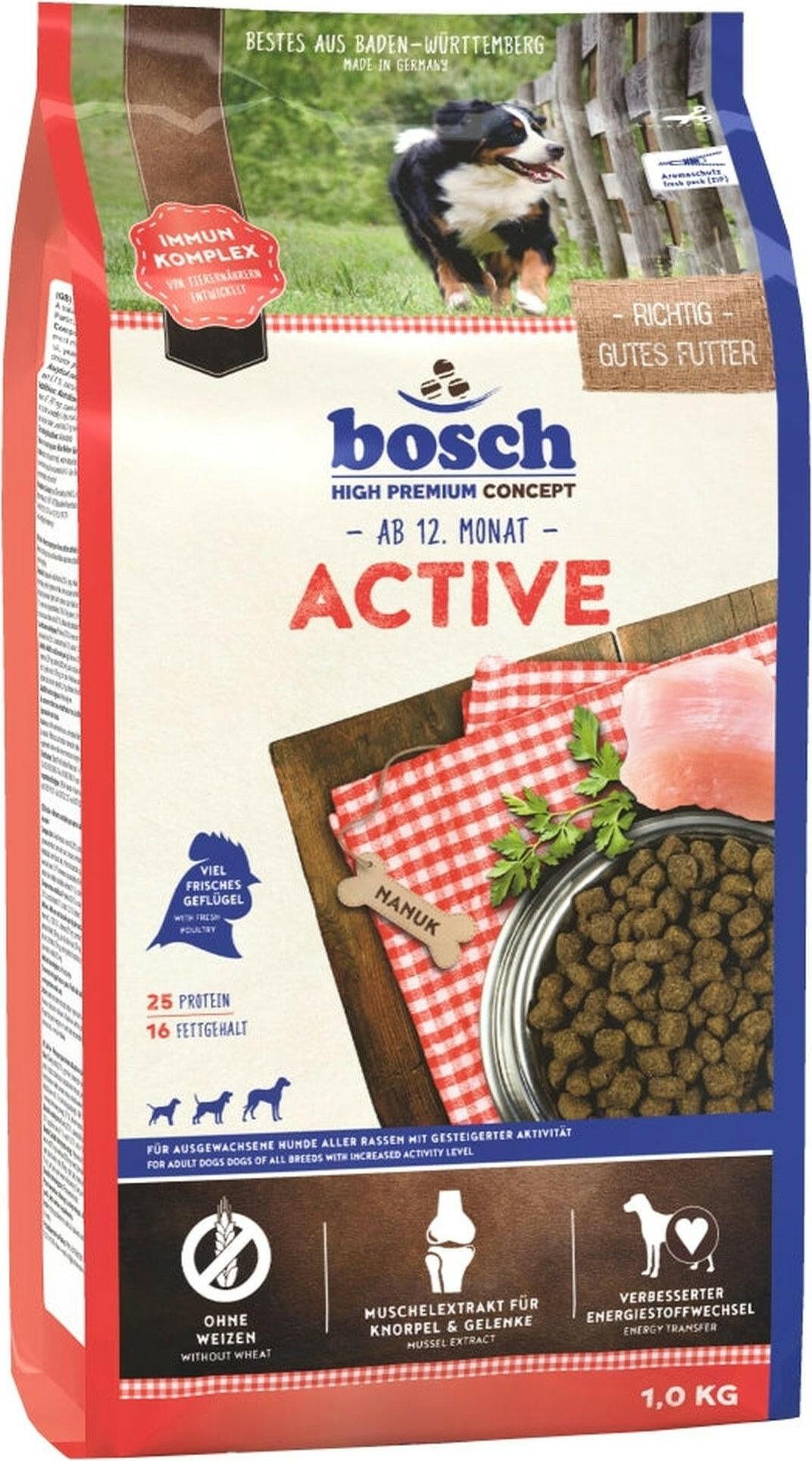 Bosch Tiernahrung Bosch Adult Active 1kg 68040