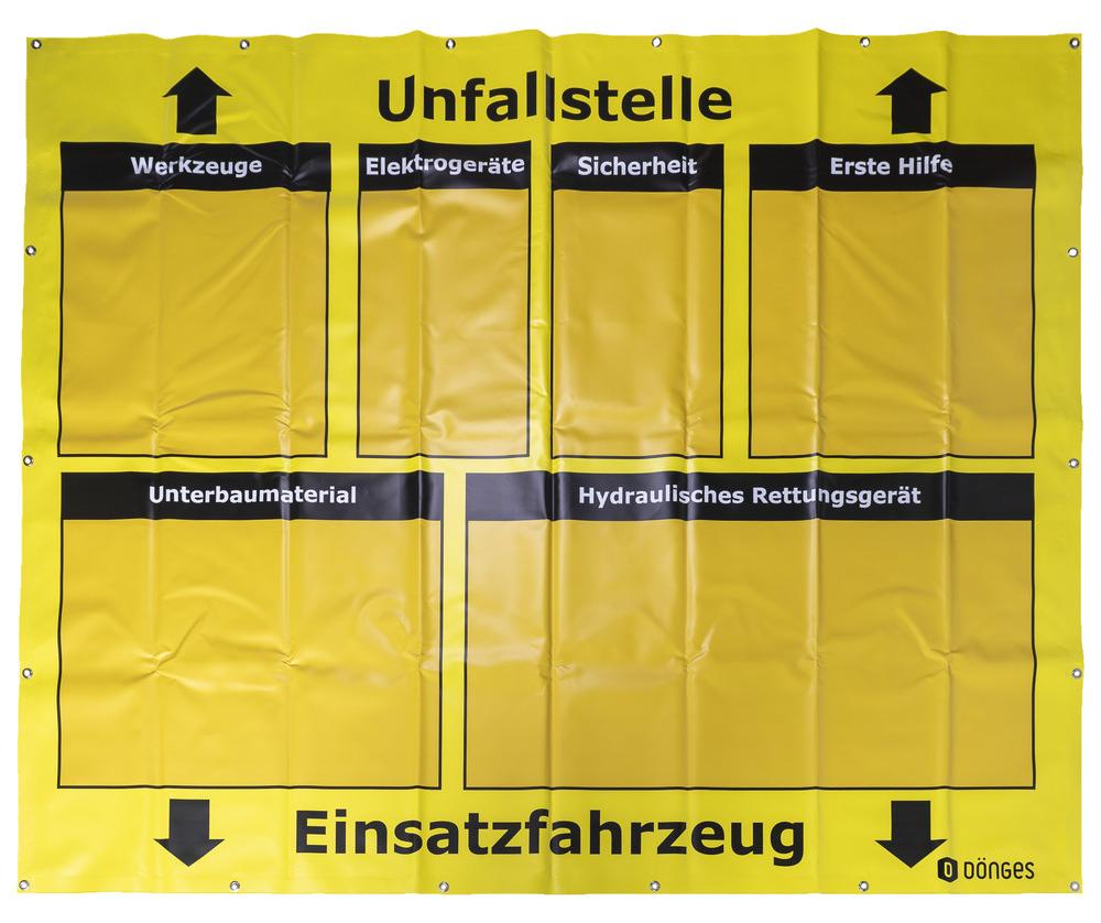 Dönges Bereitstellungsplane professional, 250 x 200 cm (Einsatzplane)
