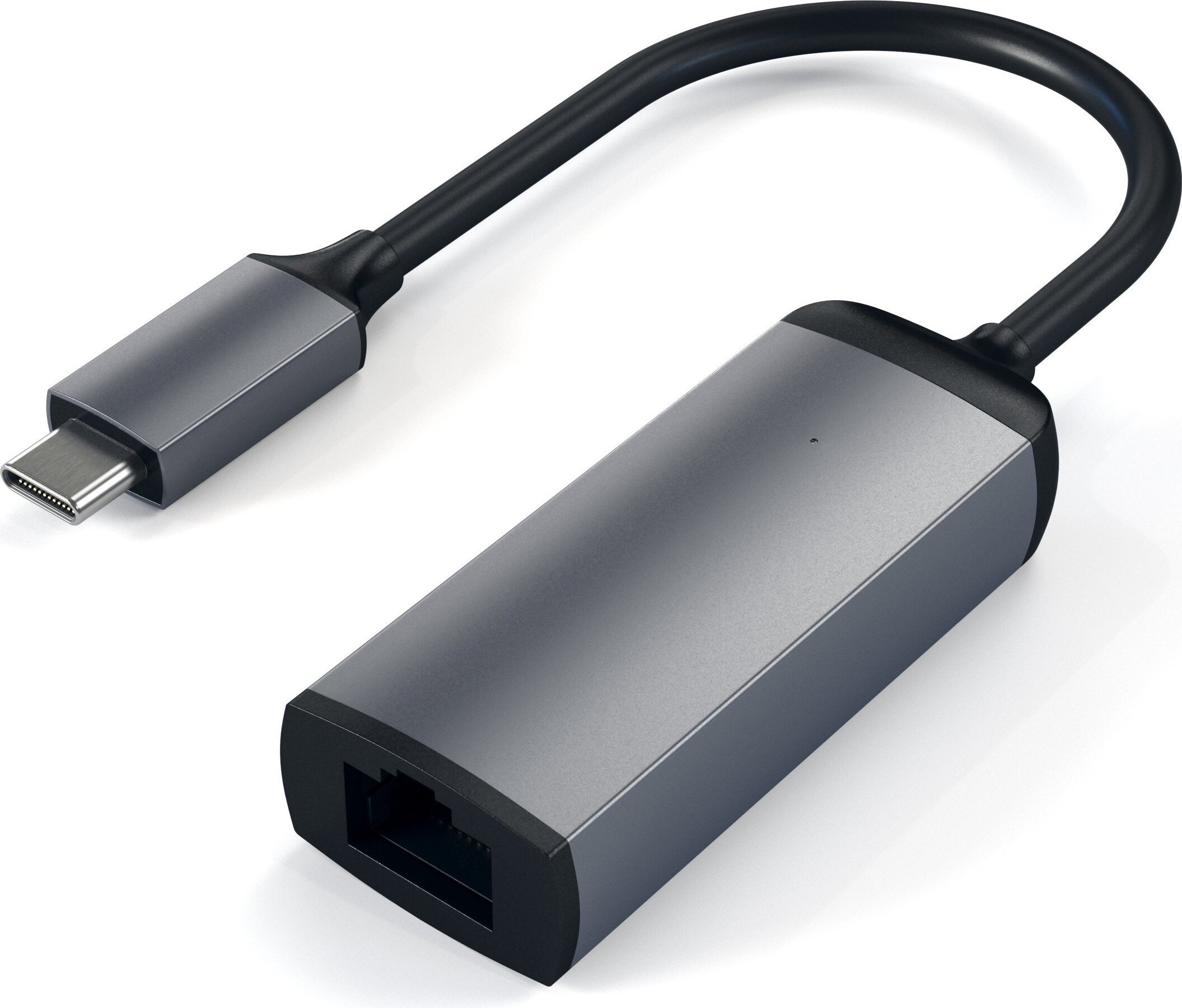 Satechi USB-C Ethernet Adapter Hochgeschwindigkeits-Kabelverbindung Plug-and-Play-Funktionalitt Untersttzt 10/100/1000Mbps Geschwindigkeiten ST-TCENM