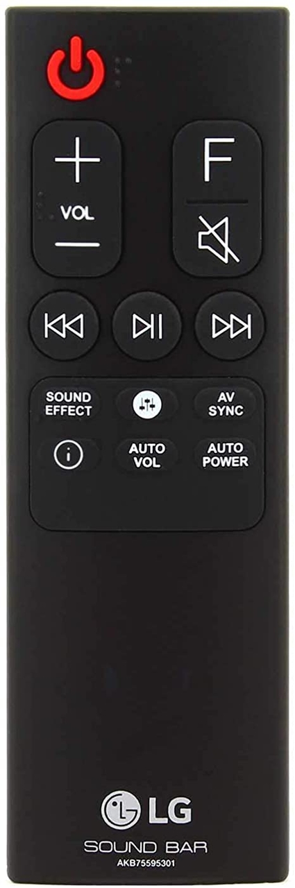 ALLIMITY AKB74815376 Télécommande remplace pour LG Soundbar Speaker System SJ4 SJ3