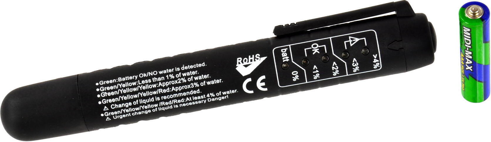 Geko BSD Bremsflüssigkeitstester 5-Diode BFT01