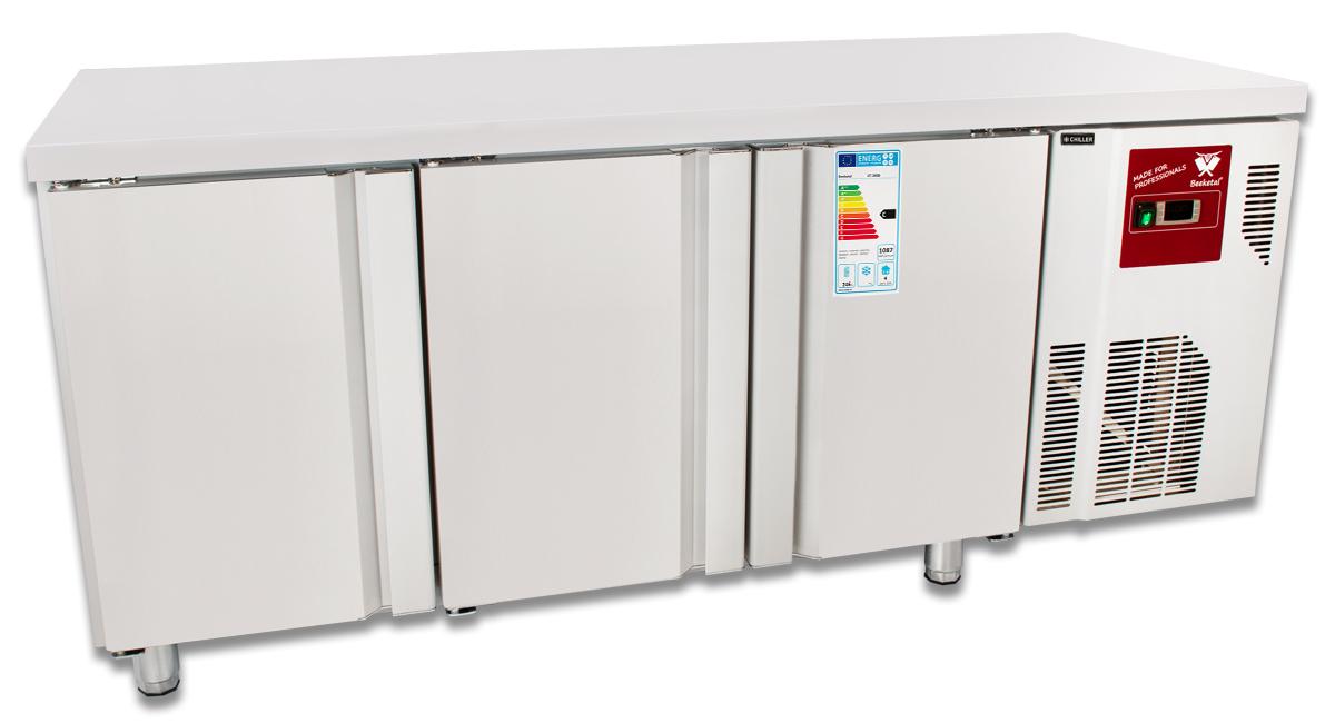 Beeketal Edelstahl Kühltheke Kühltisch , Variante:KT-390B