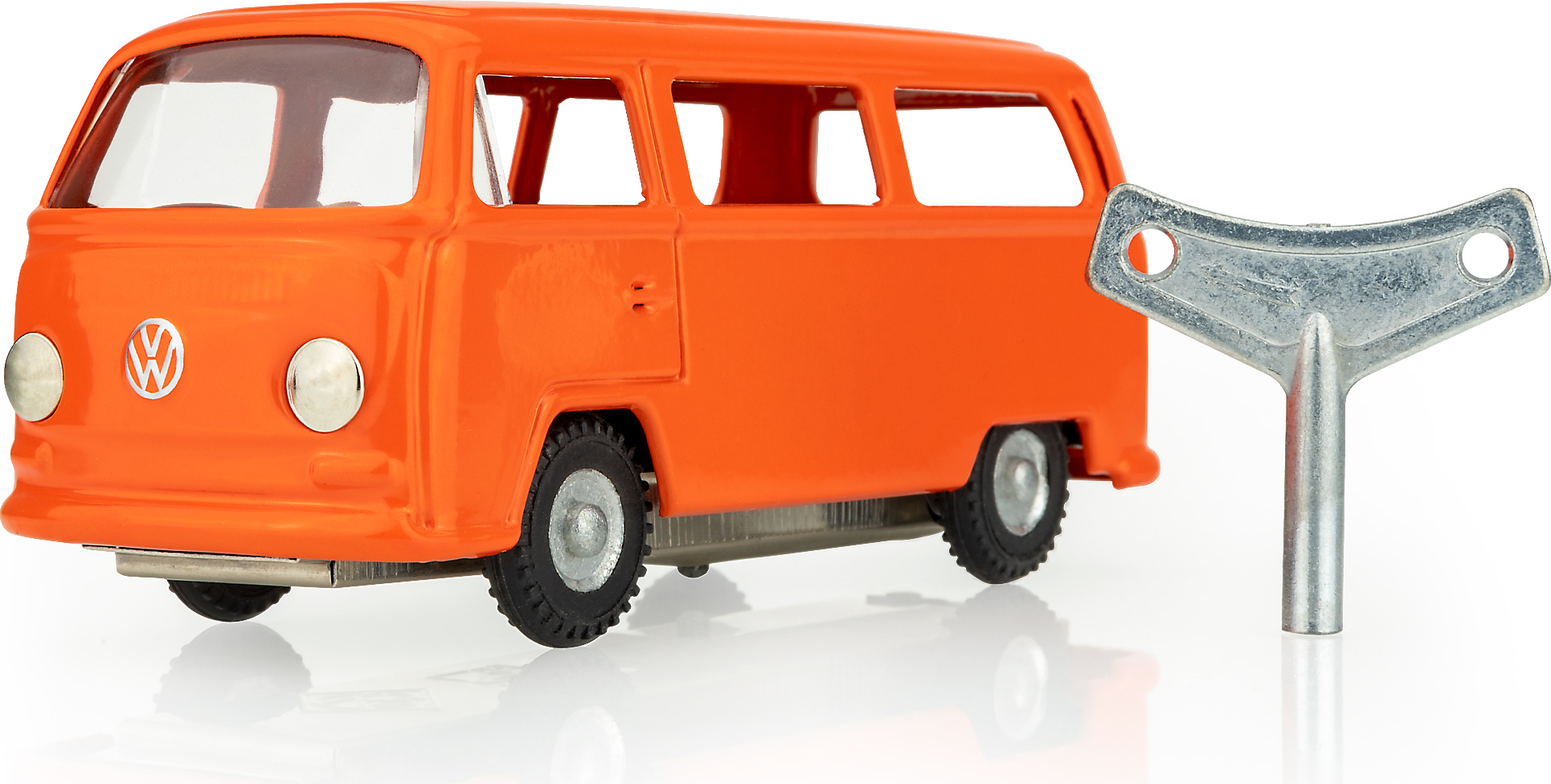 VW Microbus mit Antrieb - orange KOVAP 4.66012