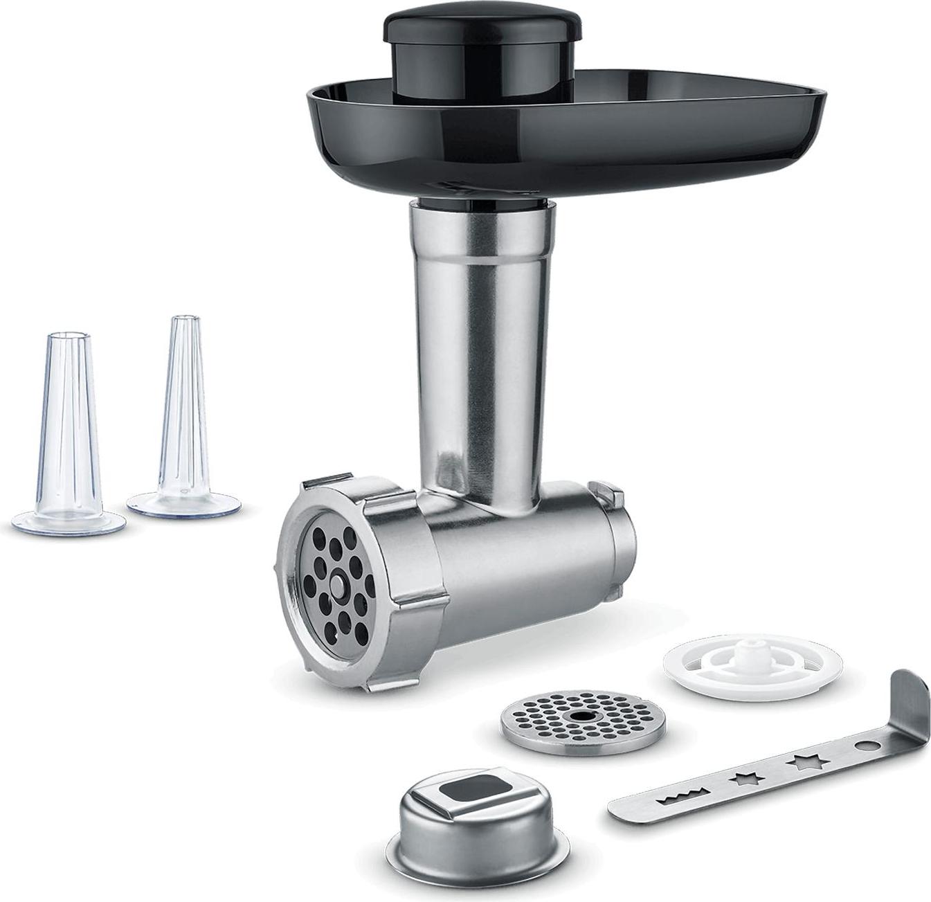 SEVERIN Fleischwolf-Aufsatz ZB 5591 ZB 5591 schwarzsilbertransparent Automatische Abschaltung, Fleischwolf Fleischwolf Zubehör Aufsatz Fleischwolf 5591000