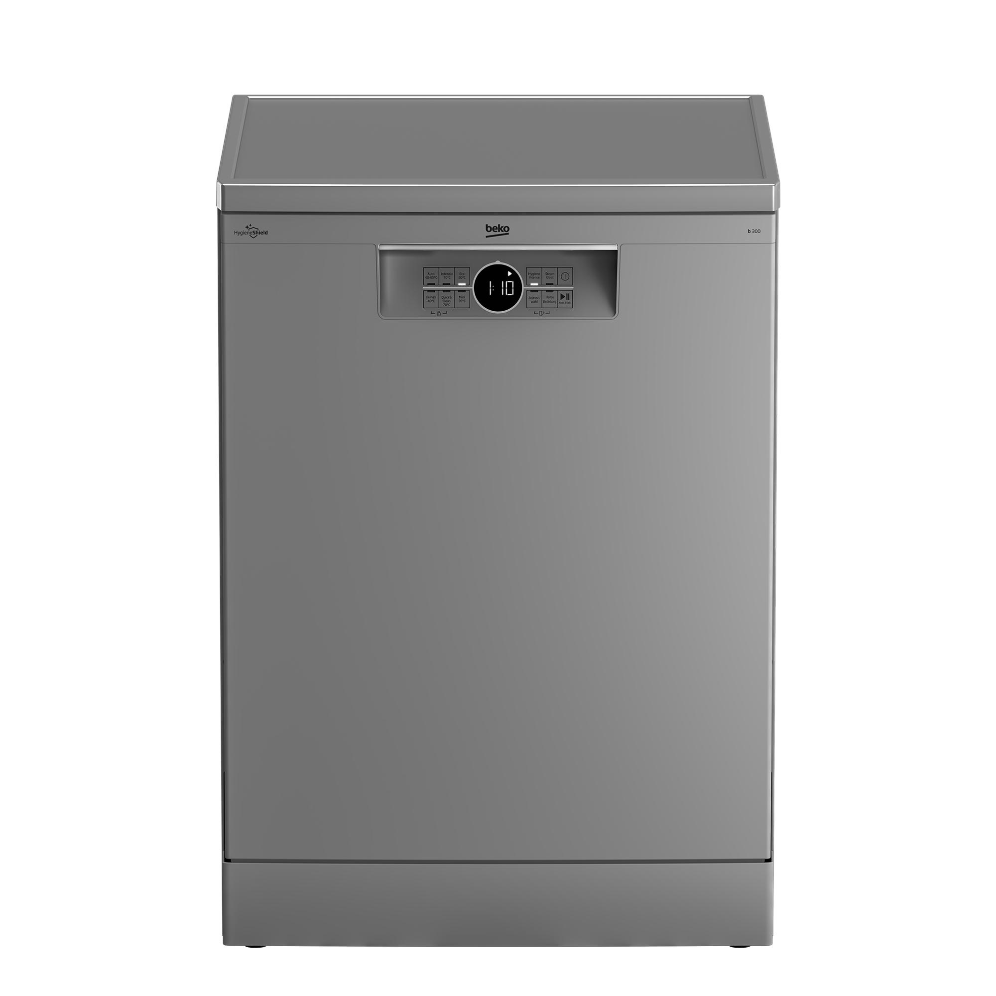 Beko Geschirrspüler Freistehender 60cm 14 Maßgedecke SteamGloss BDFN26430S 32100046183
