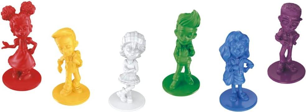 Markenlos Junior Detective Spiel für Kinder - Doppelseitiges Spielbrett mit 2 Spielniveaus für kooperativen Spielspaß