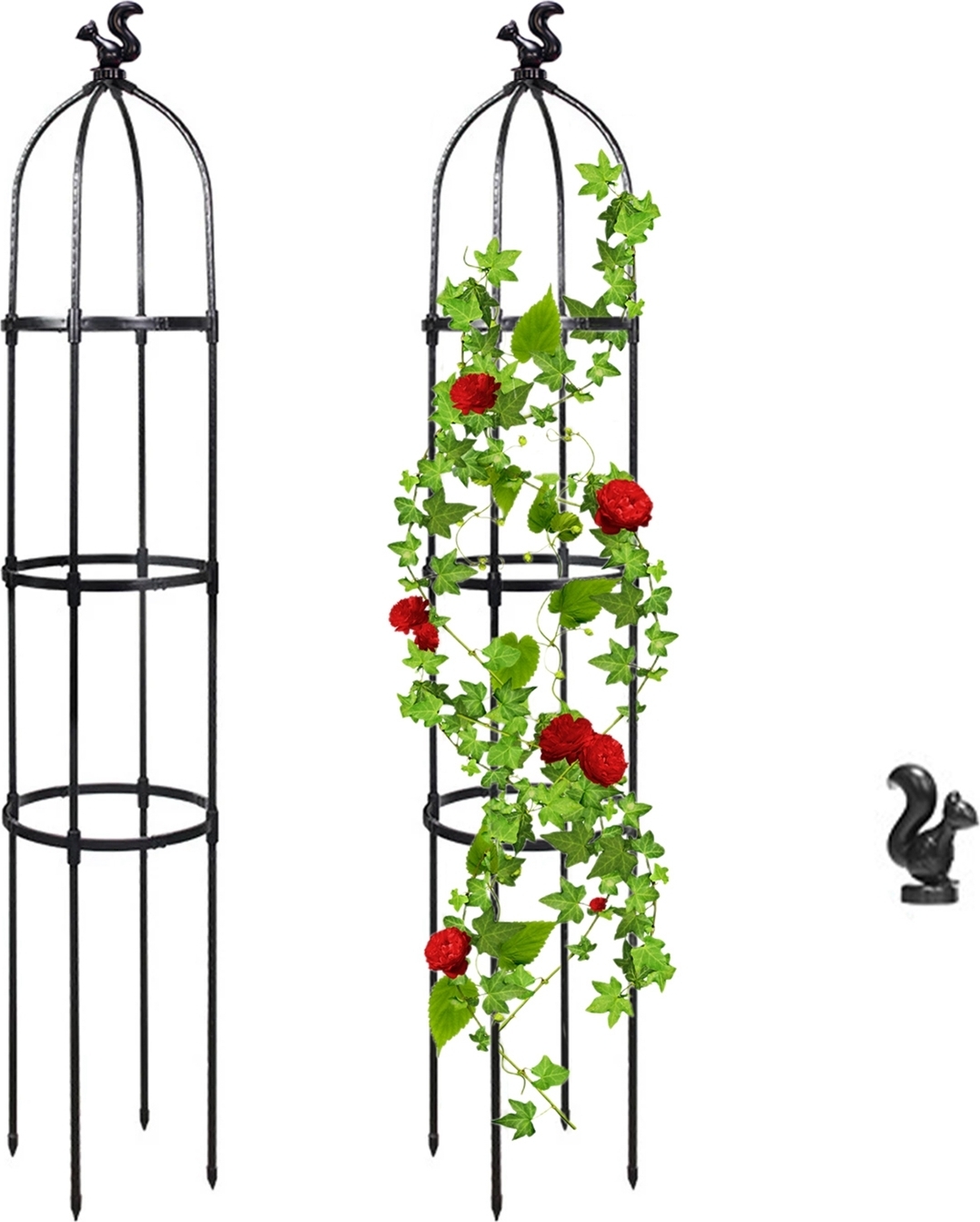 Cocosity Kletterpflanzen Spalier,Pflanze Pfahl,Pflanze Spalier,Gartenarbeit Kletterpflanze,Pflanze Kletterpflanze Spalier