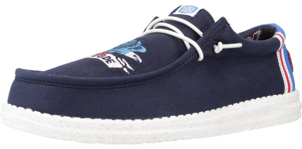 HEY DUDE WALLY STARS N SKULLS Blau