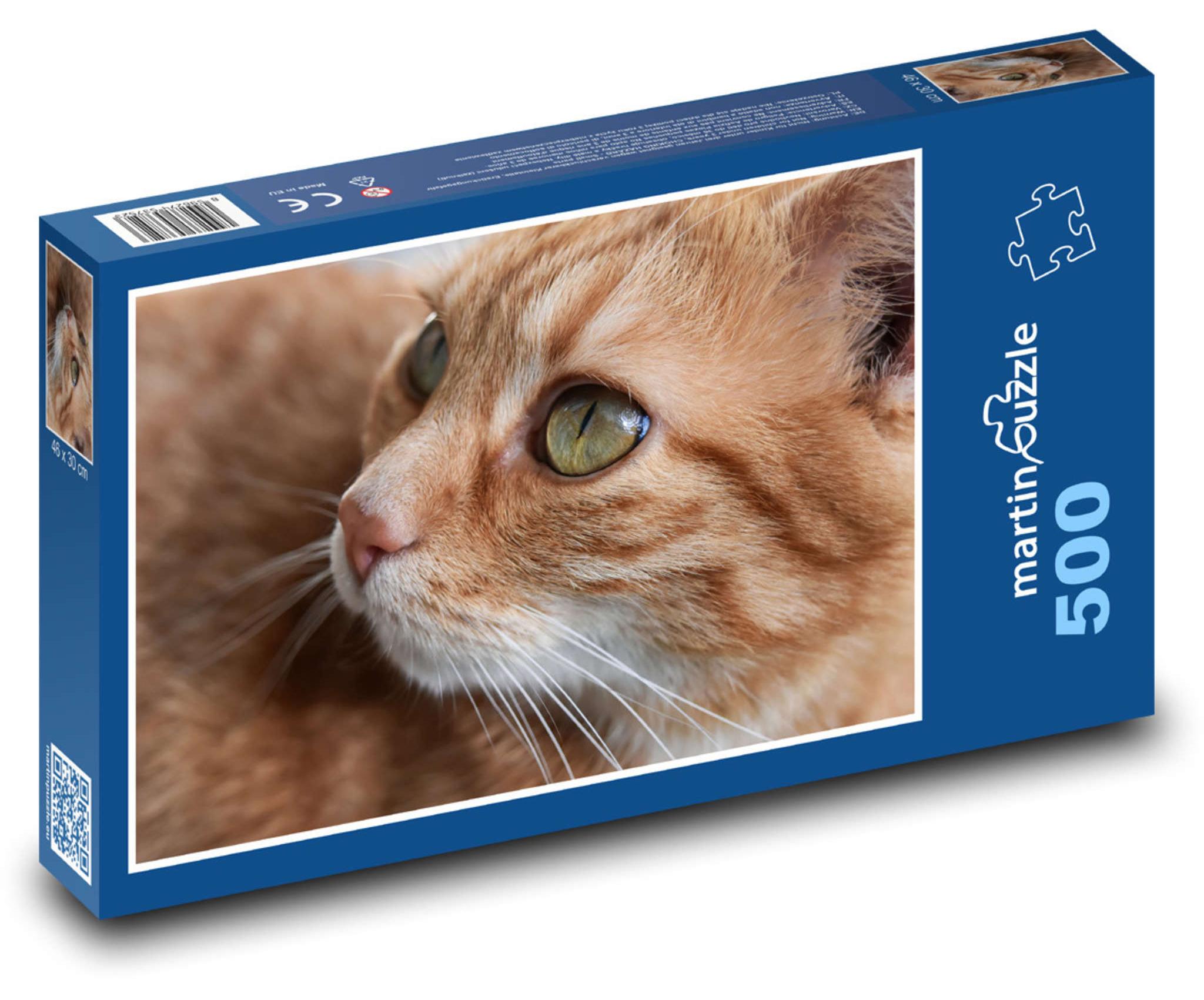 MCprint Puzzle 500 Rote Hauskatze - martinpuzzle