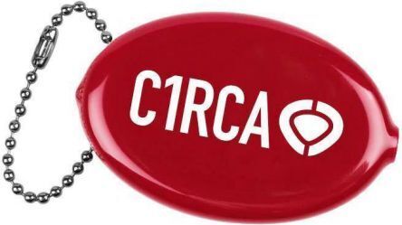 C1RCA DIN ICON MÜNZHALTER – rot – universell