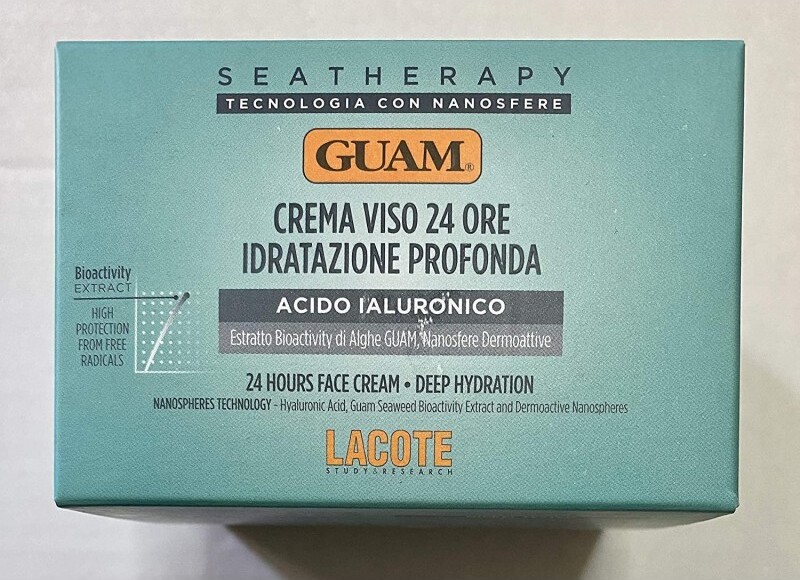 GUAM Gesichtscreme Seatherapy 24 Stunden Intensivpflege für Gesicht und Hals 50 ml 1130