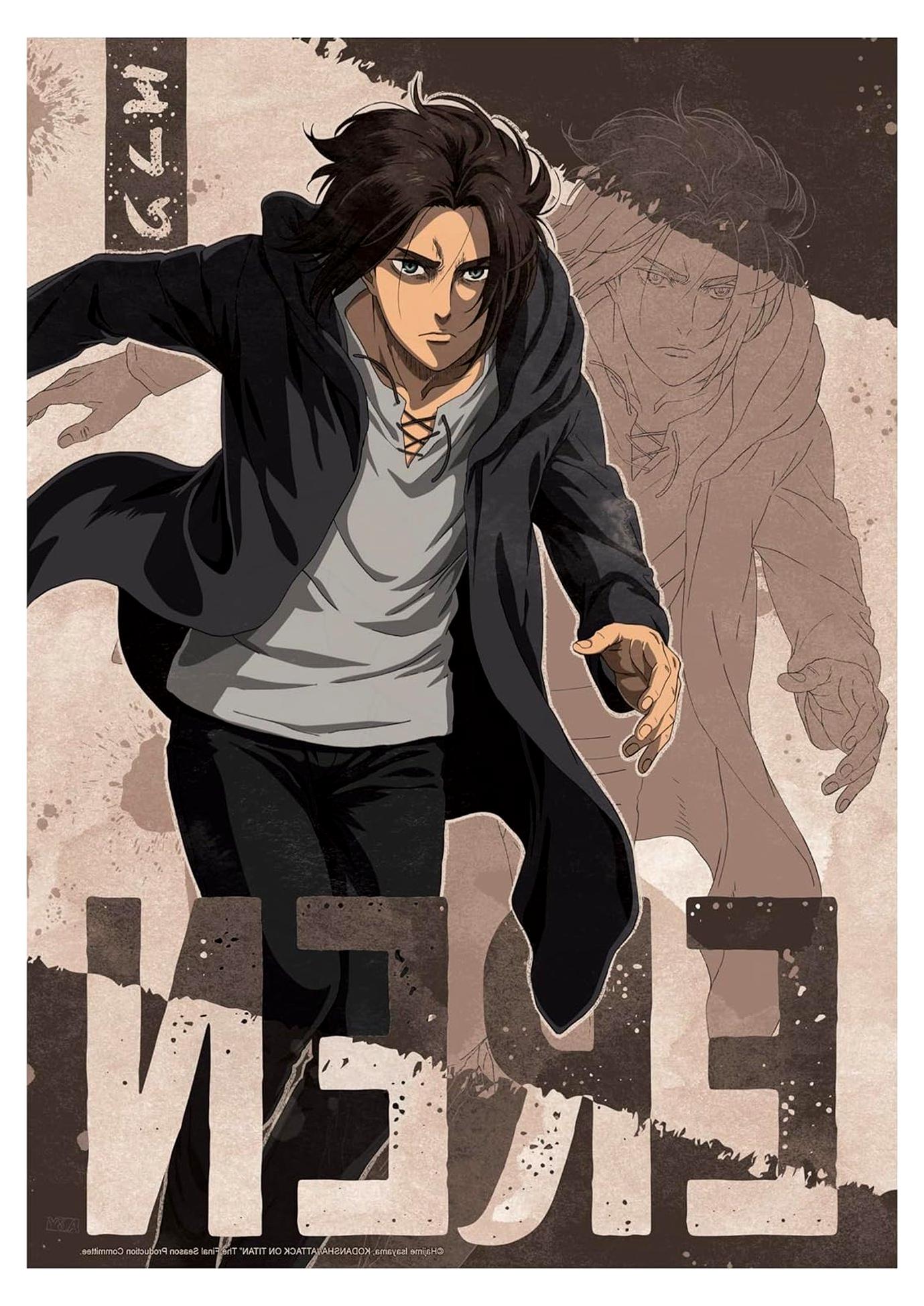 Markenlos ATTACK ON TITAN Portfolio 9 Poster Figuren S4 (21 x 29,7 cm)