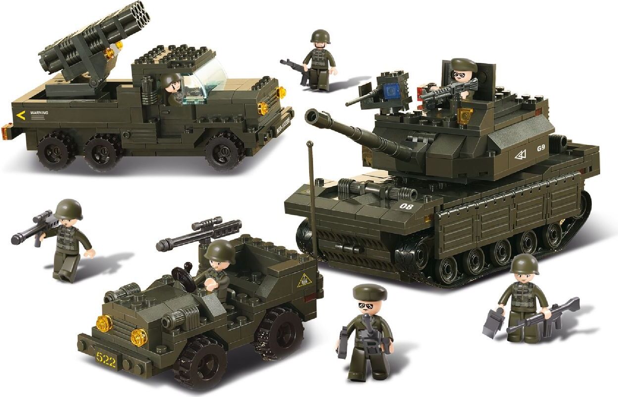 Sluban M38-B6800 - Baukasten: Armee, Landstreitkräfte