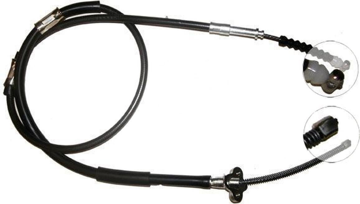 Seilzug Feststellbremse 1.490 mm Trommelbremse A.B.S. für u.a. TOYOTA COROLLA K12707