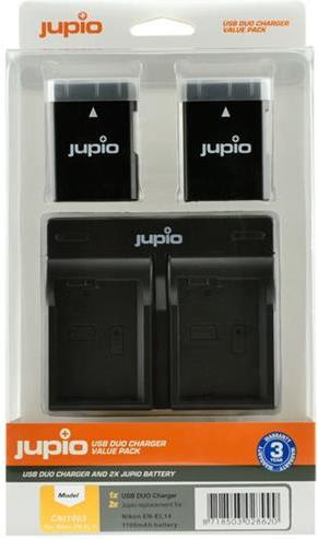 Jupio CNI1003V4, Nikon, 1100 mAh