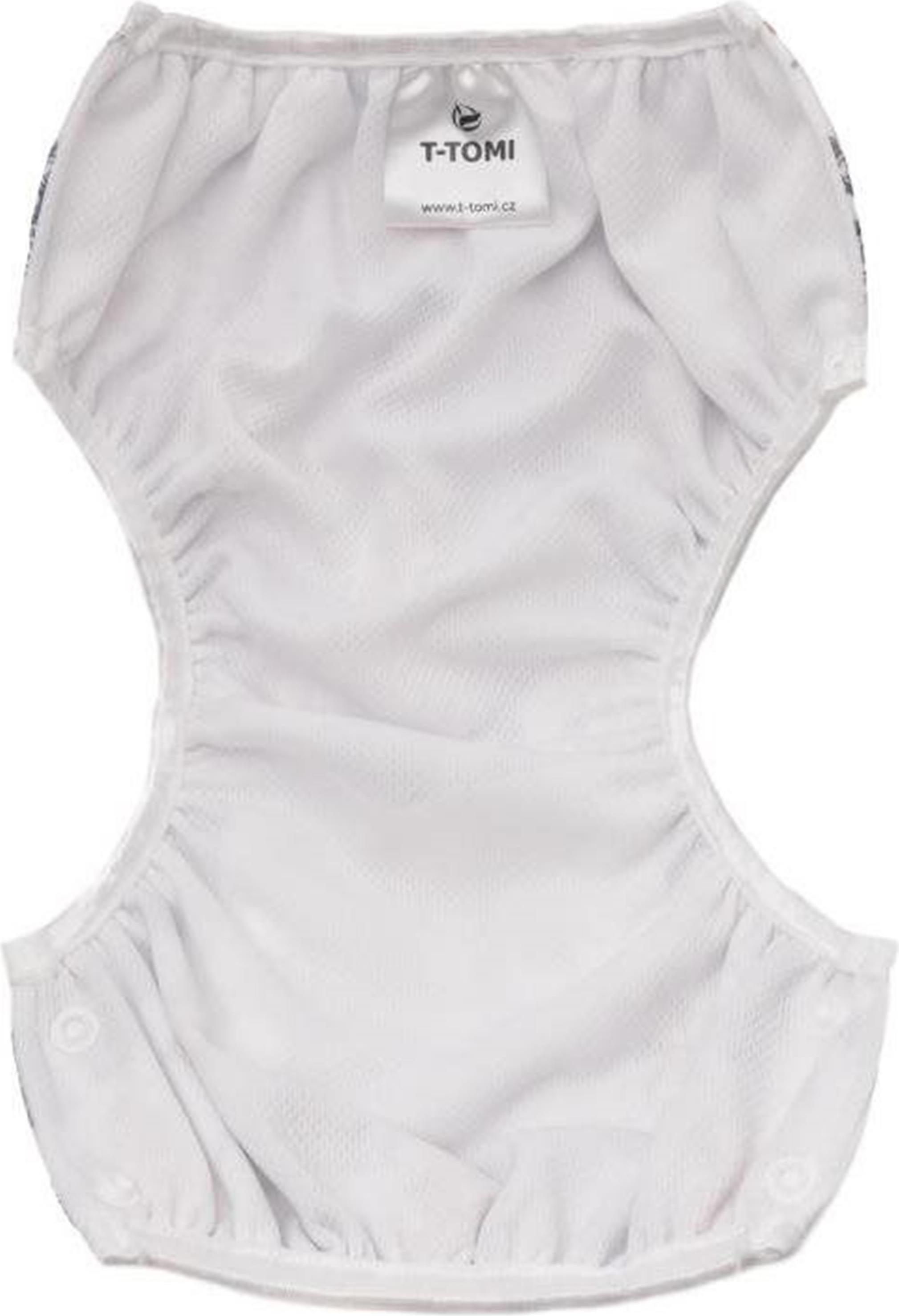 T-TOMI Windel Bademode Grau Blumen