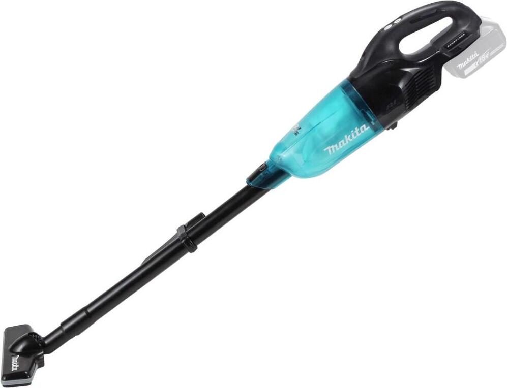 Makita LXT DCL281FZB - Tyčový vysávač - krátky/ručný (2 v 1) - bezvreckový - akumulátorový - čierny