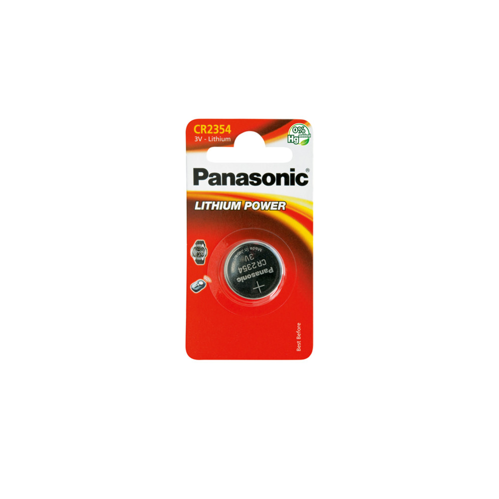 2 x Panasonic CR 2012 3V Lithium Batterie Knopfzelle 55mAh im Blister 