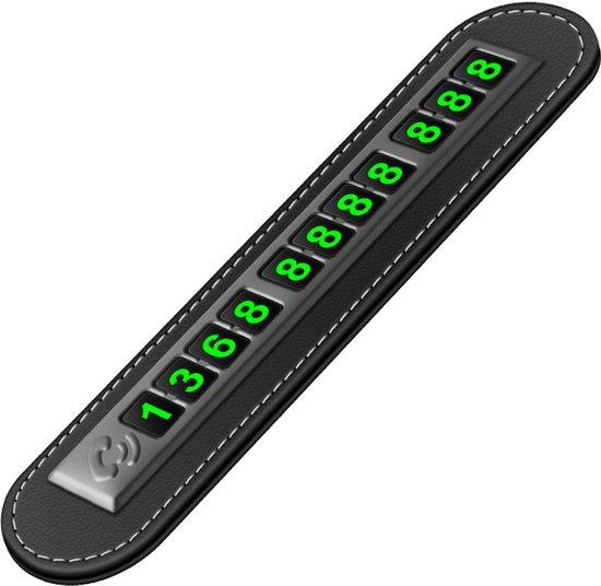 OEM Telefonnummerplakette für den Autoparkplatz, Telefonnummer-Display im Auto 2026