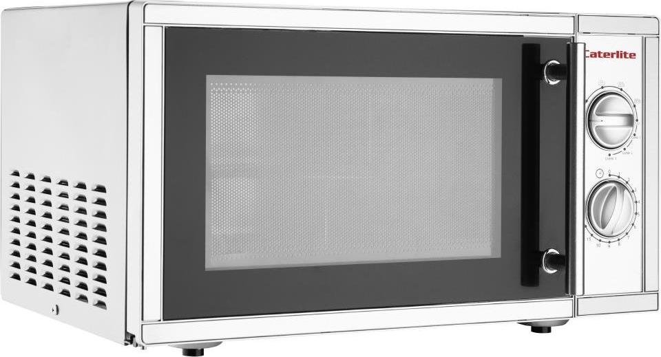 Návod na obsluhu kombinovanej mikrovlnnej rúry Caterlite 900W, 23L