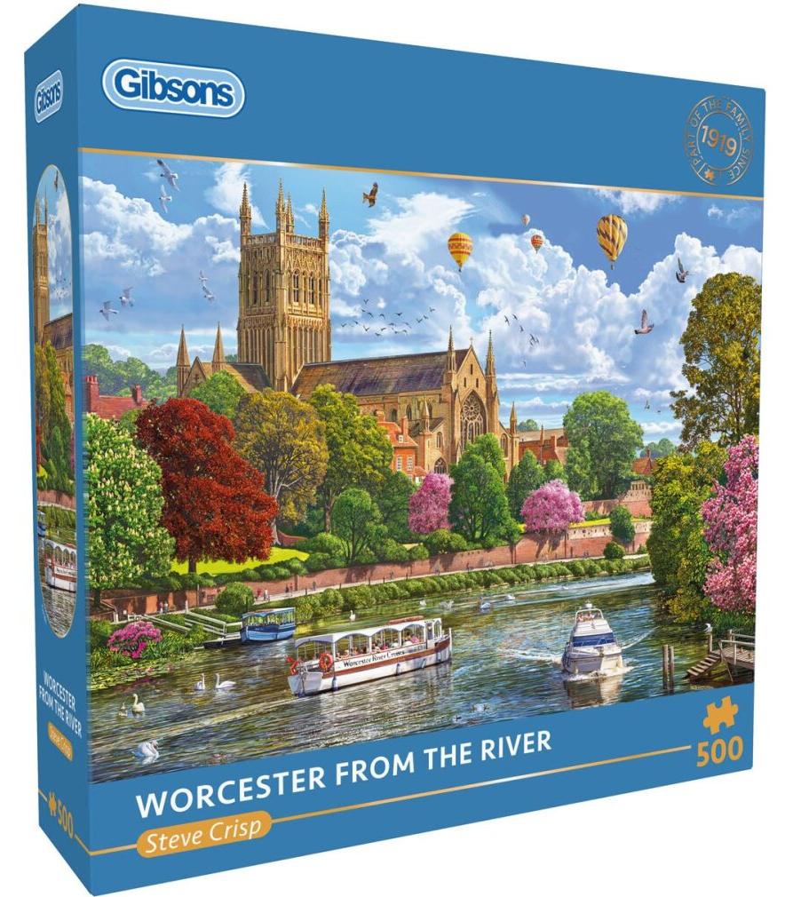 Gibsons Worcester from the River, 500 Stück(e) G3181