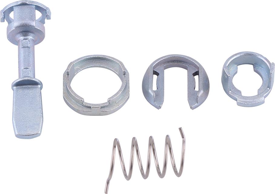 Gistuch Türverriegelungsfassreparatur, langlebige 5pcs vorne nach rechtsem Metallreparatur für Auto