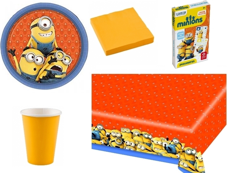 Amscan Minions - Party Set ASC-MIN-MAU-5'er
