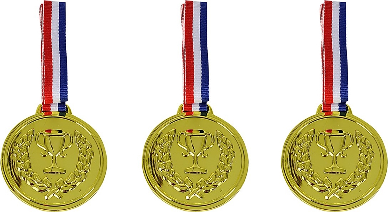 Simba Toys 108612196 3 Goldmedaillen zum Umhängen