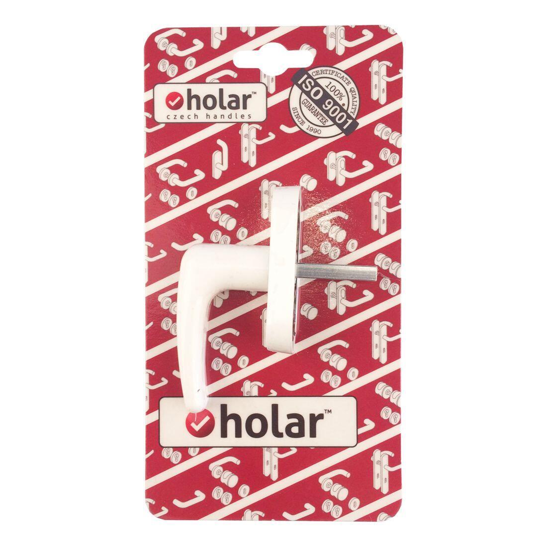 HOLAR Halbolives Fenster KLASIK Kunststoff weiß (1St)