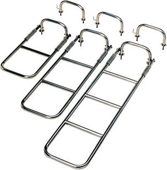 allpa marine equipment Allpa Schwimmleiter aus Edelstahl 5+1 Stufen