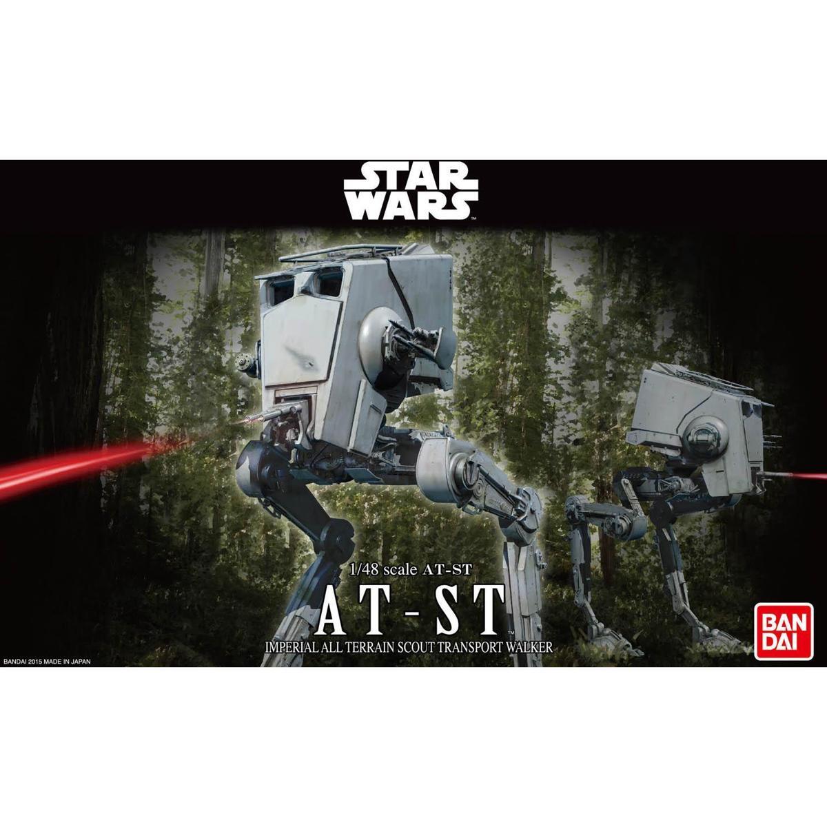 Bandai Revell AT-ST - 1:48 - Montagesatz - Panzerfahrzeug - AT-ST - Beide Geschlechter - Star Wars Revell 01202