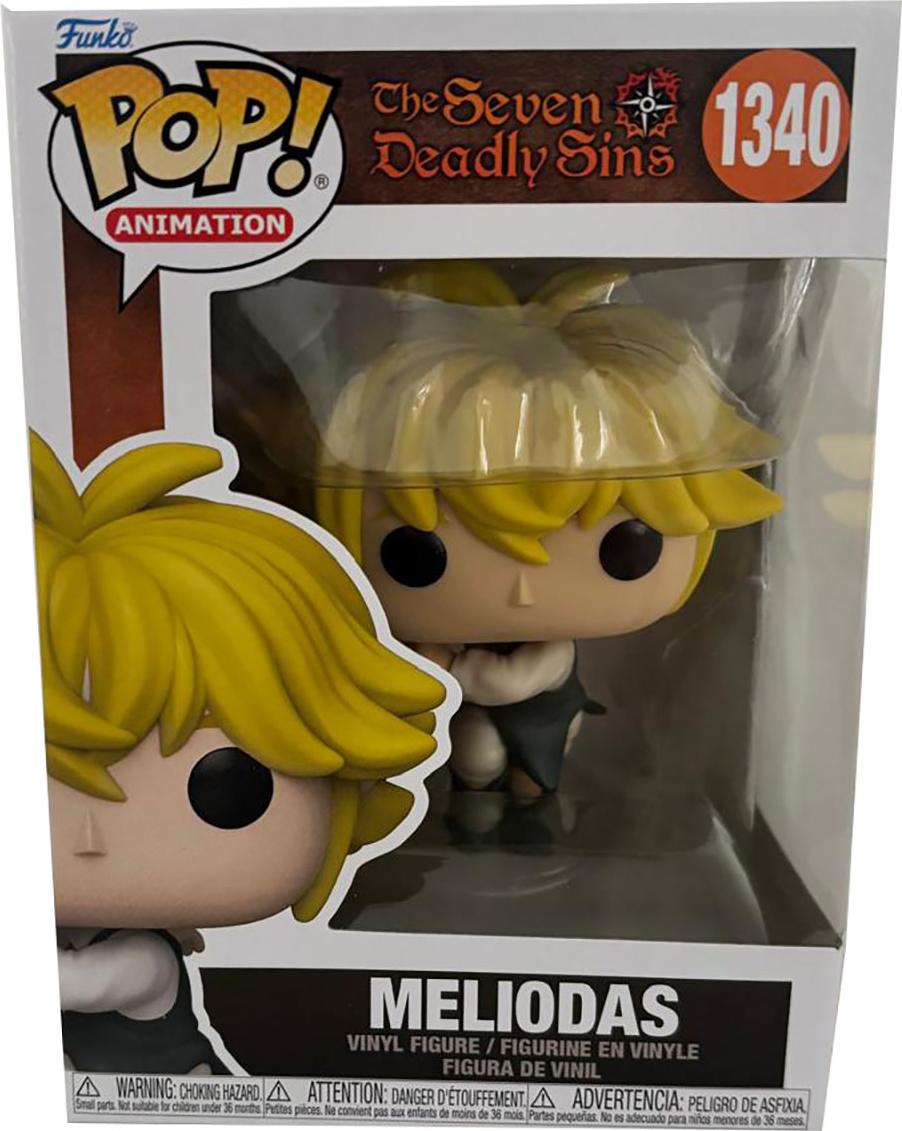 Funko POP! Animation Seven Deadly Sins Meliodas, Vinyl Figur, Sammelfigur 1340