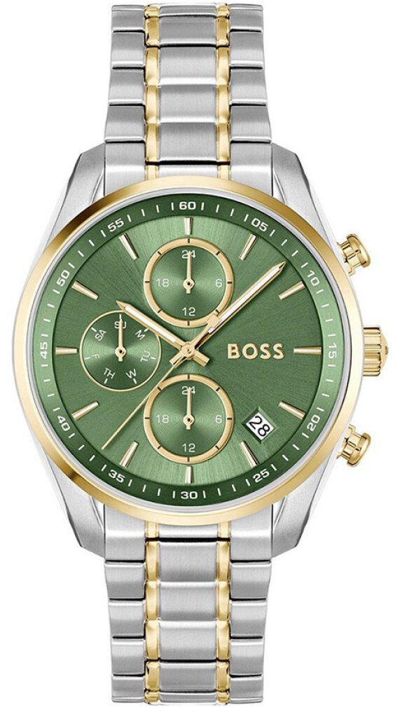 Hugo Boss Grand Tour Uhr 1502766 mit Wochentags- und 24-Stunden-Anzeige