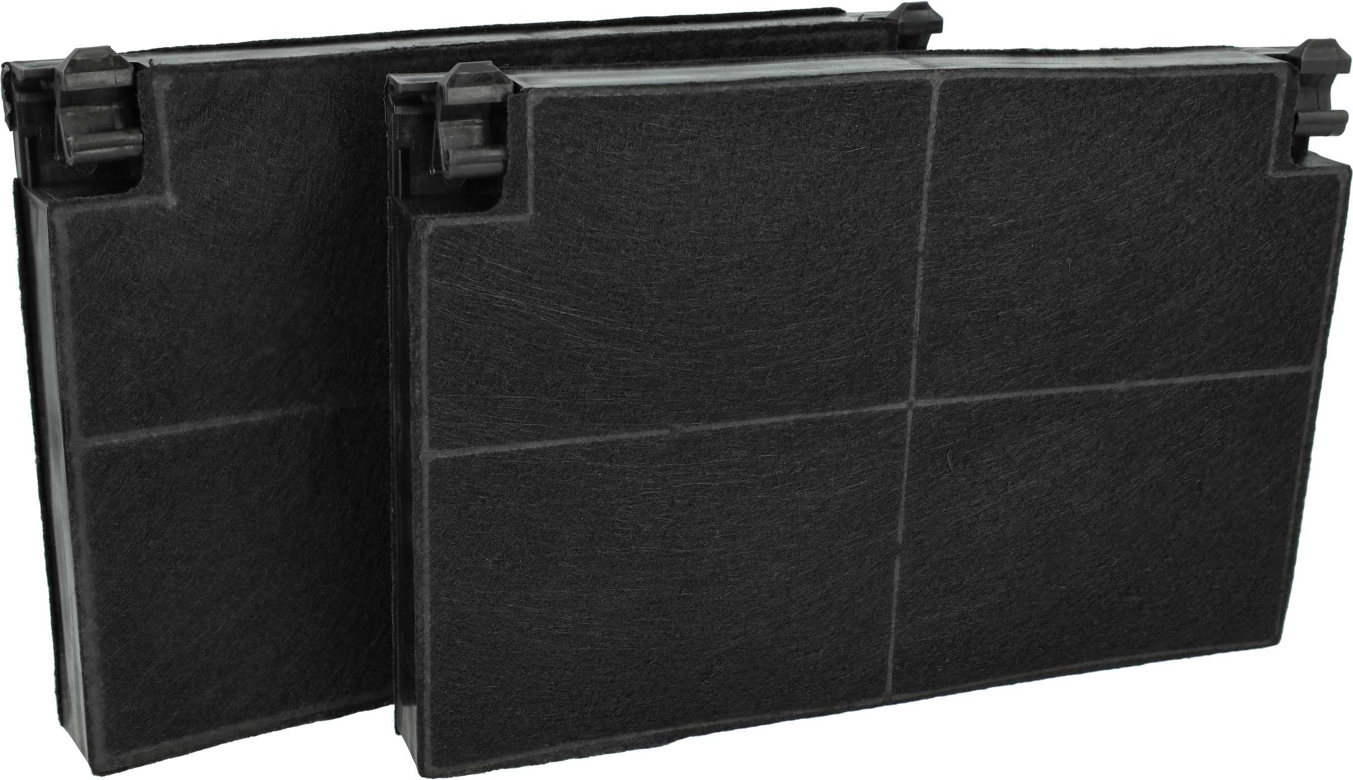 vhbw 2x Aktivkohlefilter kompatibel mit Küppersbusch EDIP638.0W, EDIP638.0E, EDIP639.1E, EDIP638.1E, EDIP938.0E, EDIP6650.0GE Dunstabzugshaube 182192372-14