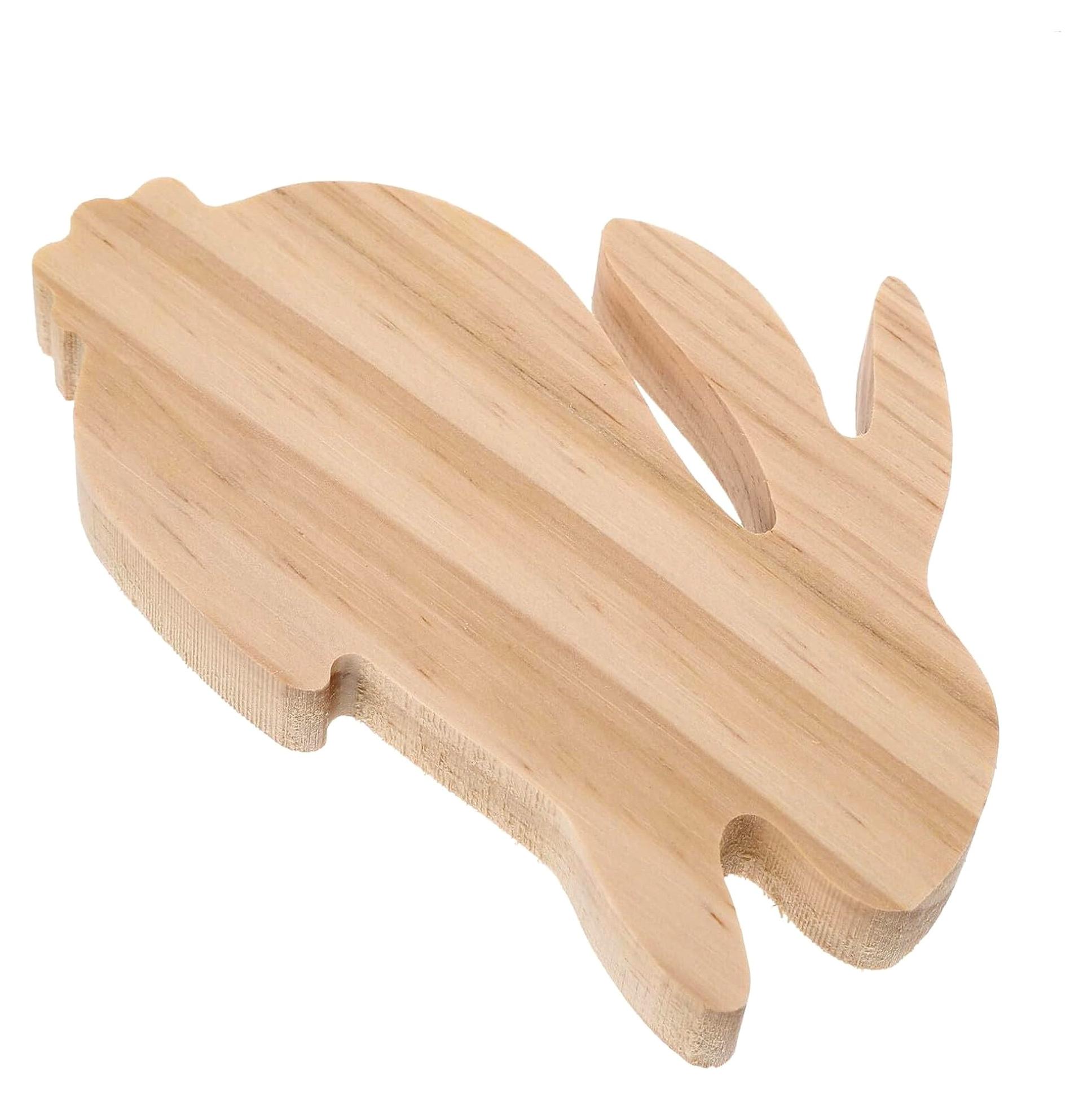 Markenlos Osterhasen Dekoration aus Holz Mehrstöckige Etagenplatte für Osterdeko Zuhause und Osterfeiern