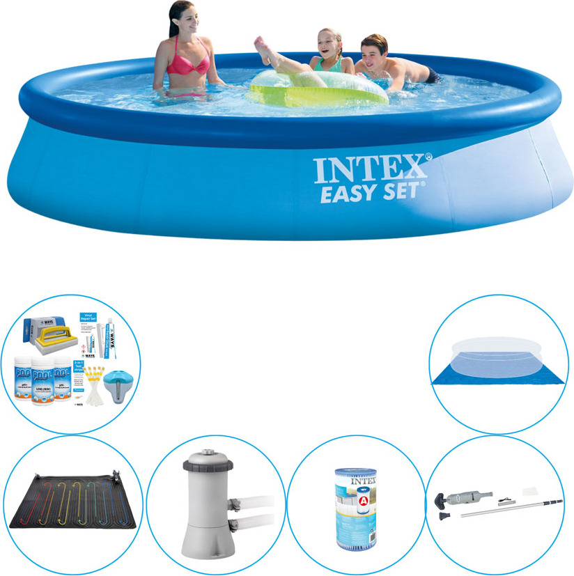 Príslušenstvo k bazénom Plus - 7-dielne - Intex Easy Set Round 396x84 cm