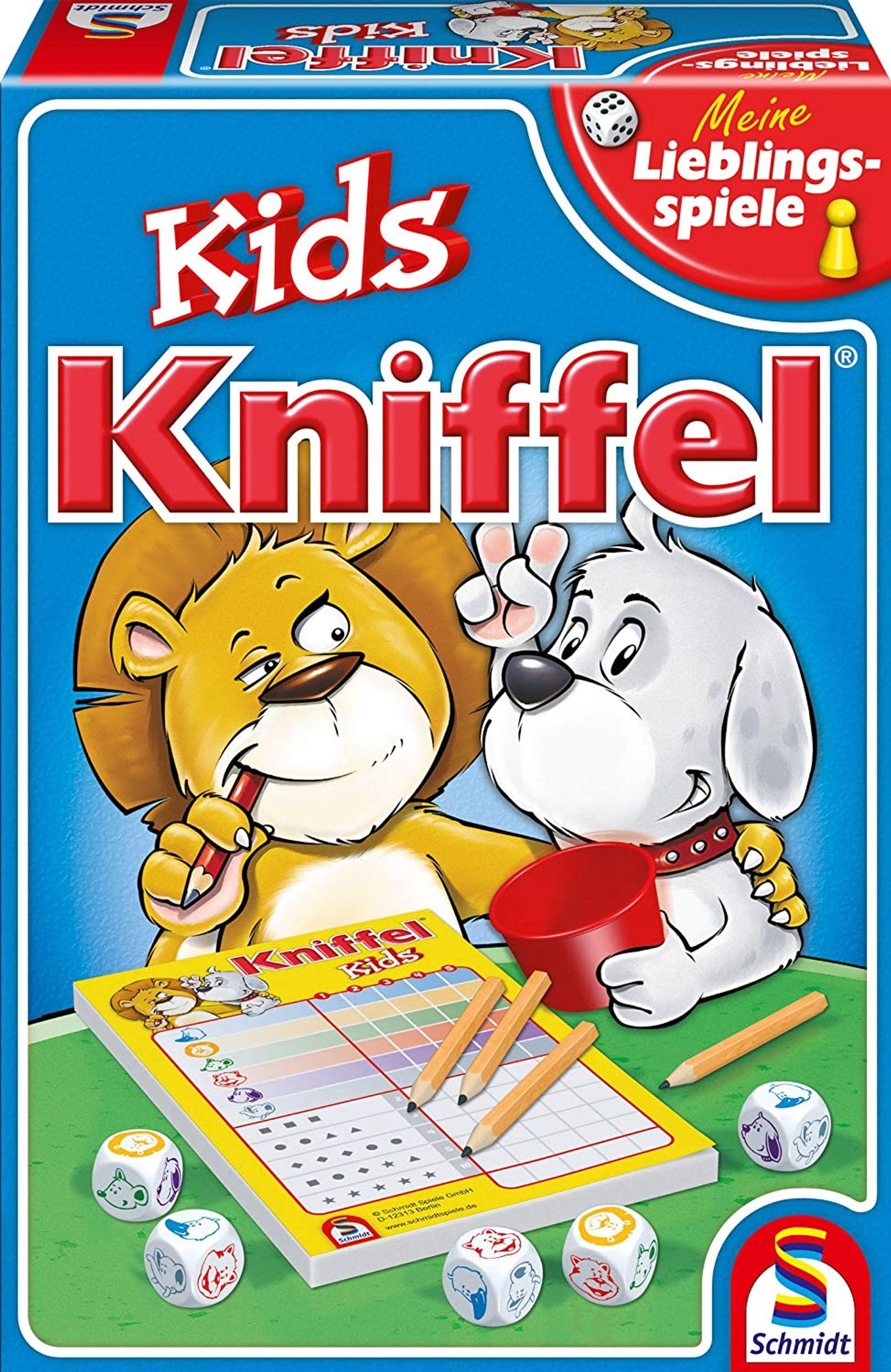 Schmidt Spiele Meine Lieblingsspiele Würfelspiel Kniffel Kids 40535