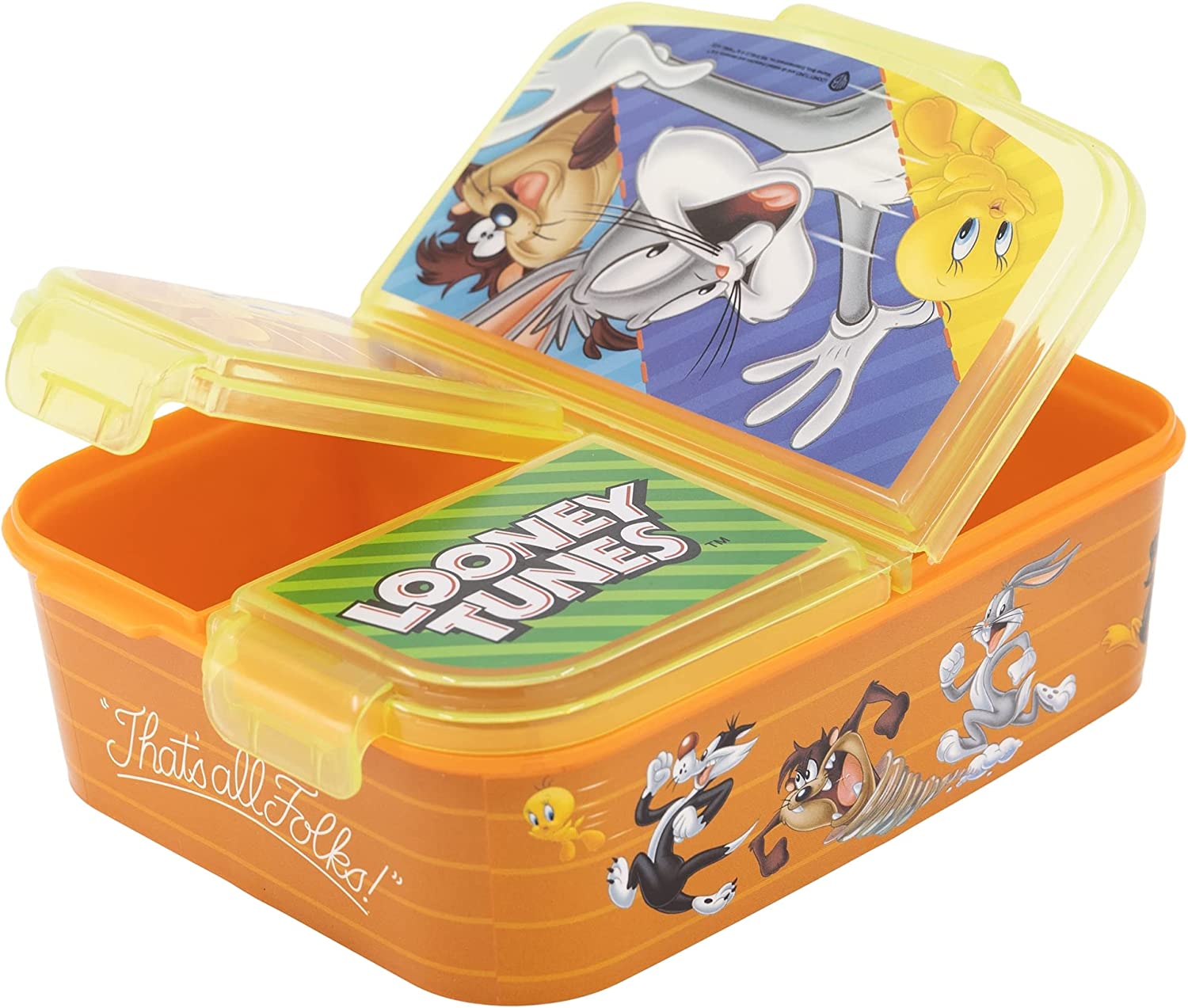 STOR Looney Tunes Heroes Multi Lunch Box Brot35