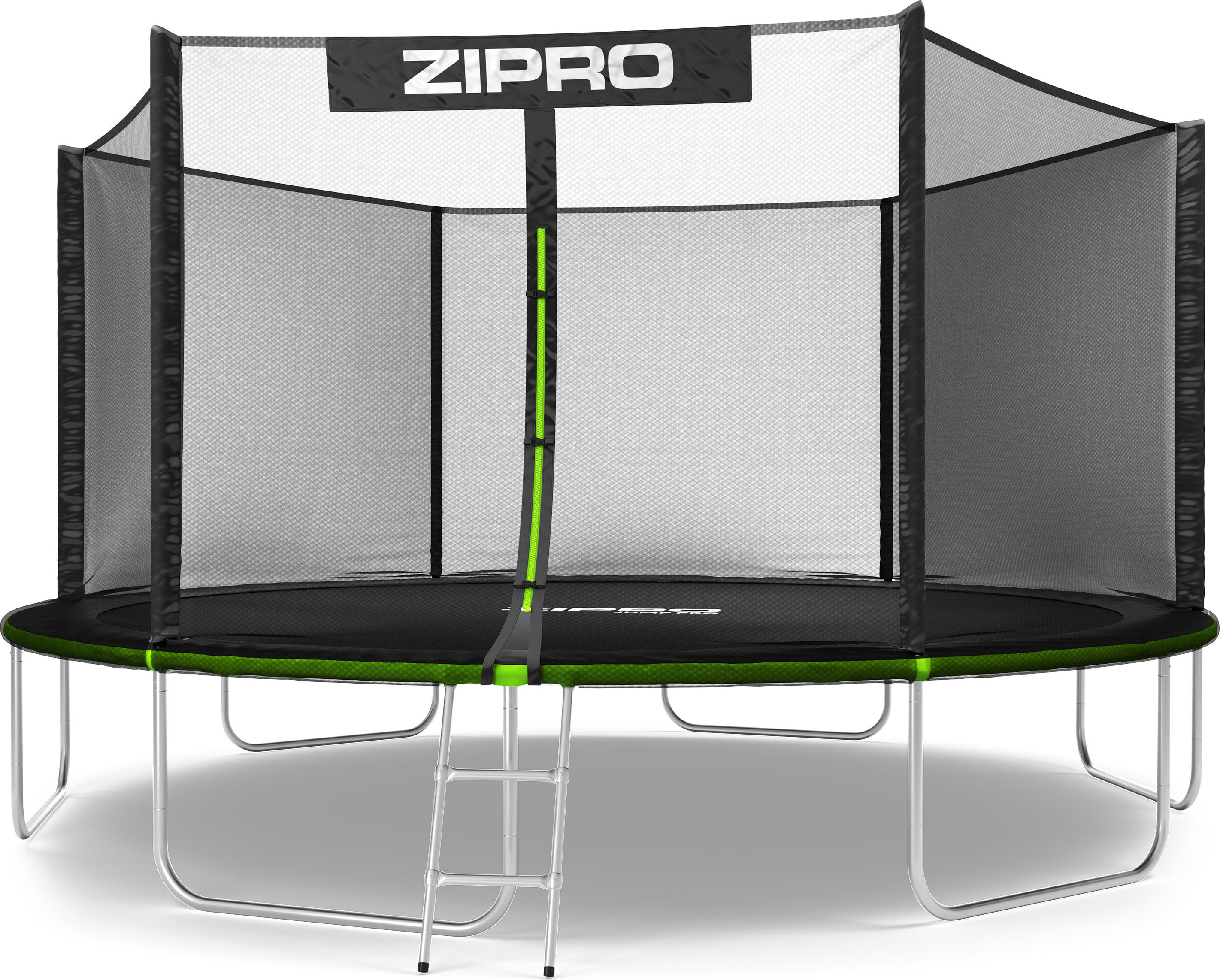 ZIPRO Jump Pro Out 14FT 435cm trampolína záhradná trampolína detská trampolína s vonkajšou sieťou a rebríkom