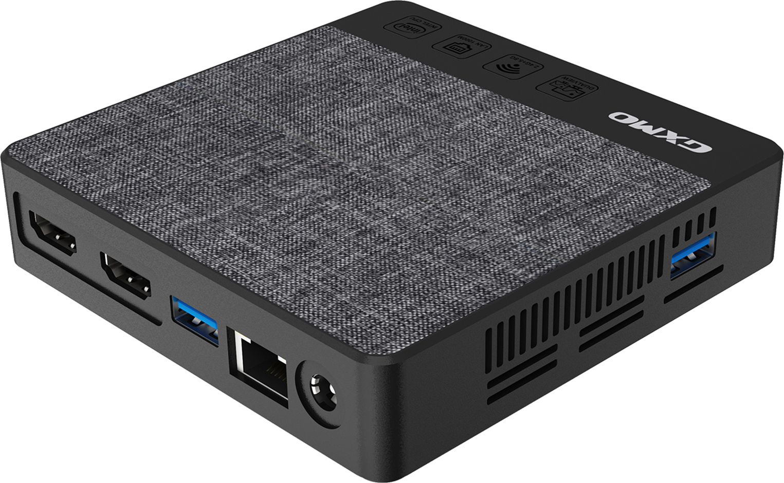 Mini PC Windows 11 Mini stolový počítač s procesorom Intel Gemini Lake N4000 6G LPDDR4 64G EMMC podpora Duálna obrazovka 4K rozlíšenie WiFi BT pre firmy domácu kanceláriu rodinu