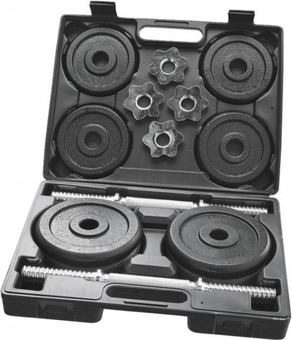 SEDCO Hantelbelastungs-SET 2 x 7,5 kg im Koffer