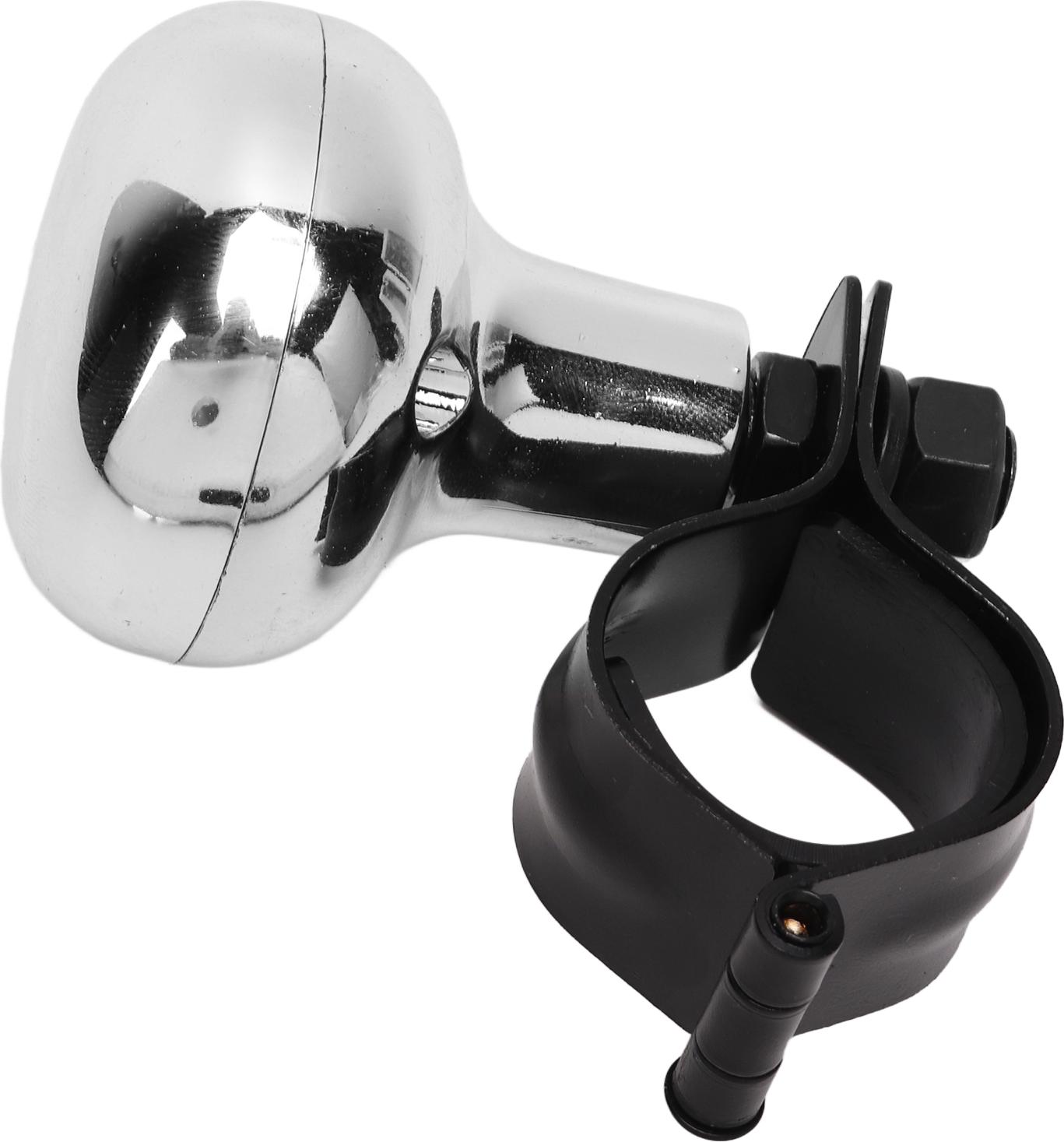 Gistuch Lenkrad-Booster, silberner Hilfsknopf, Assistent, Zubehör, universell für Autos, Boote