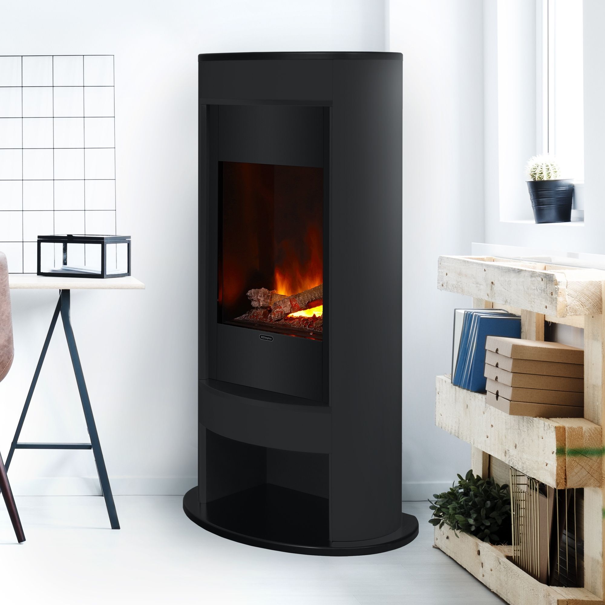 Dimplex Verdi schwarz [Elektrokamin Optimyst Kaufland.de