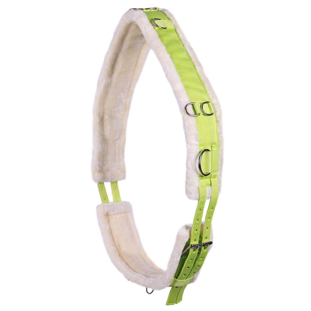 QHP Ontario Longiergurt, Größe:Warmblut, Farbe QHP:lime QHP-3132-LI-5