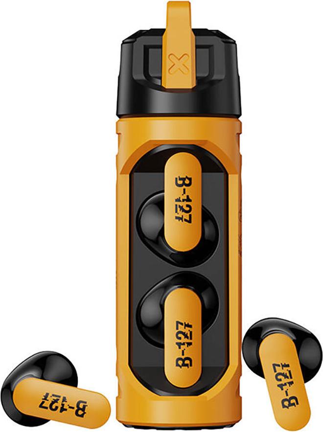 TWS Transformers TF-T11 headphones (yellow)