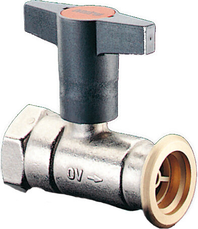 Guľový ventil čerpadla Oventrop bez uzatváracieho ventilu MS vern. DN 32 Rp 11/4 xG 2