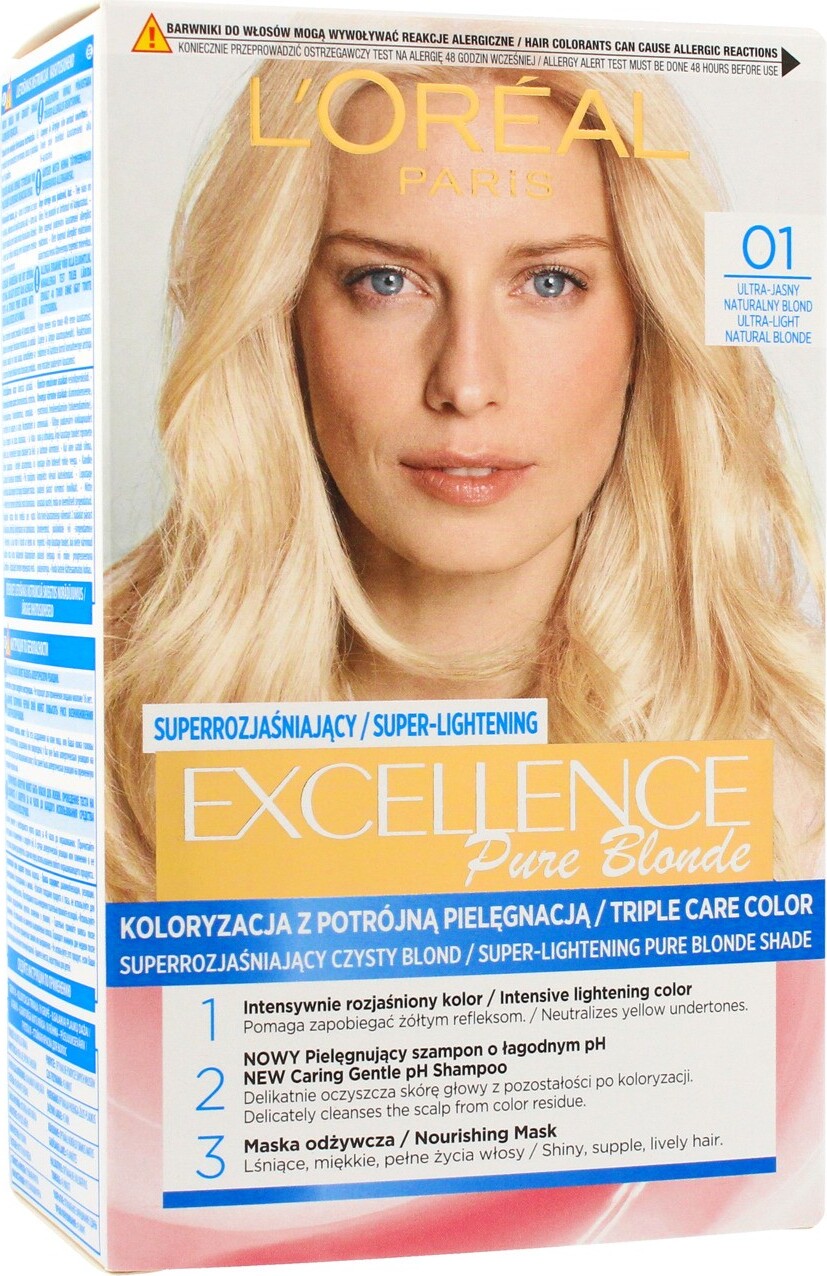 L'Oréal Paris Excellence L'Oreal Paris Excellence Creme Haarfarbe 01 Super Helles Naturblond - 200ml