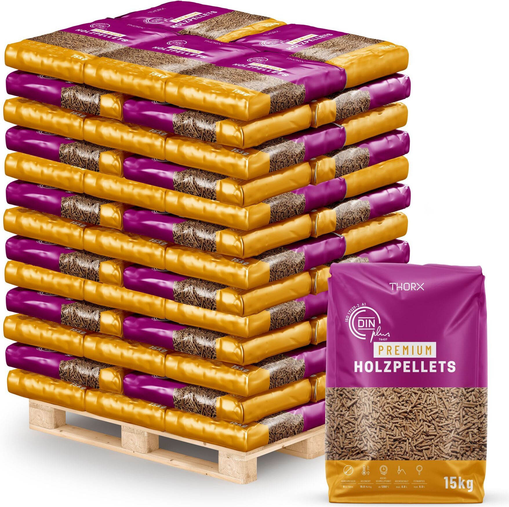 THORX Holzpellets Heizpellets für Pelletöfen Kaufland de