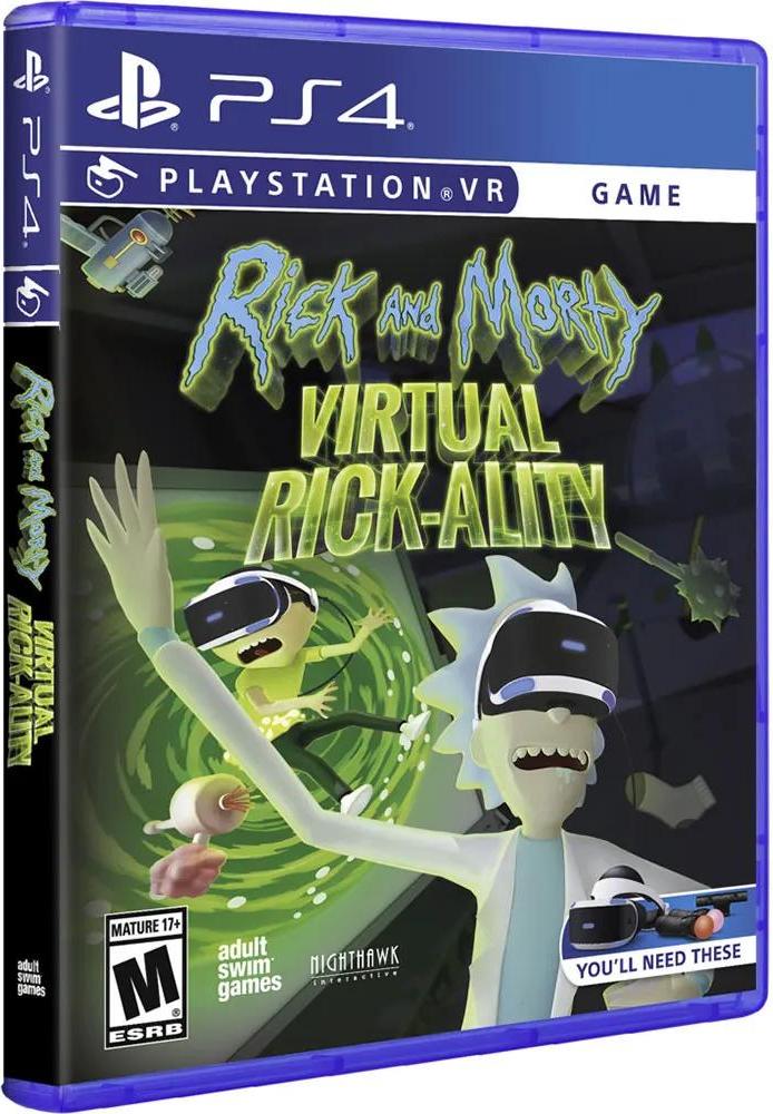 Adult Swim Games RICK AND MORTY Virtual Rick-ality VR, M (Reif), Virtual Reality (VR)-Headset erforderlich 1089474