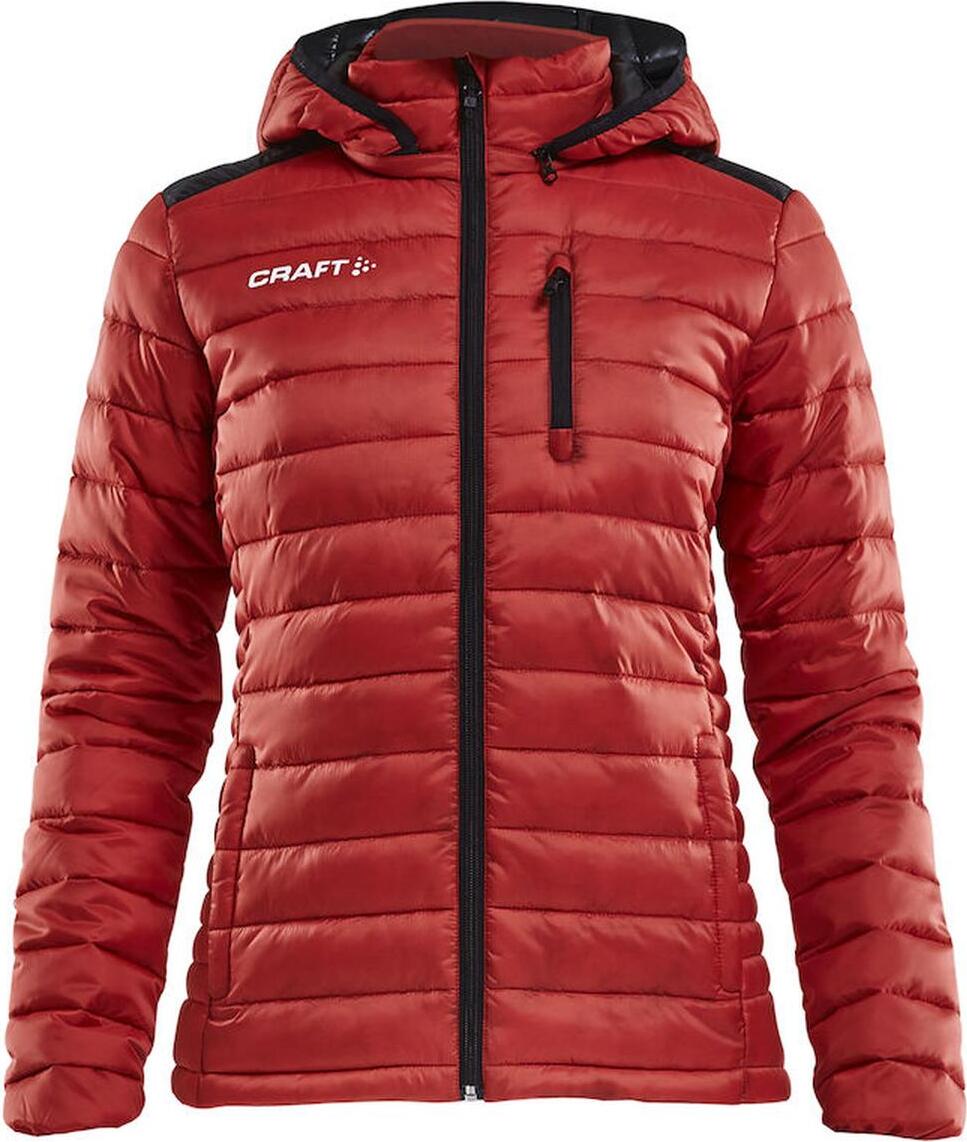 Craft Veste Isolate Matelassée Homme - Coupe-Vent Imperméable Avec Capuche Amovible
